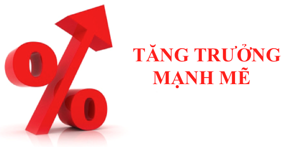 tăng trưởng mạnh mẽ